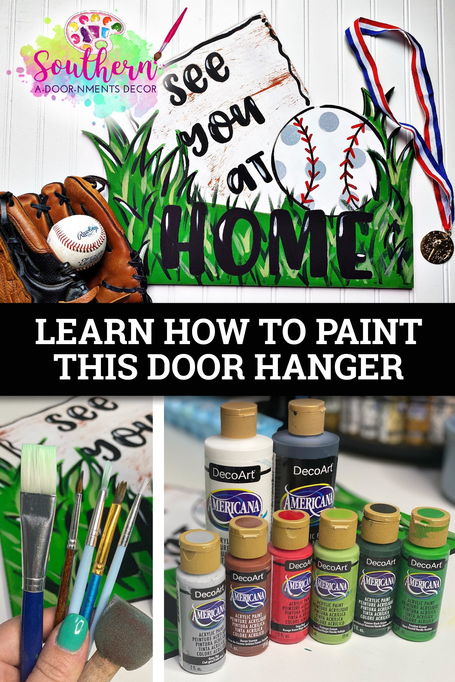 How to Choose the Best Sealant for Your Door Hanger - SOUTHERN ADOORNMENTS  DECOR