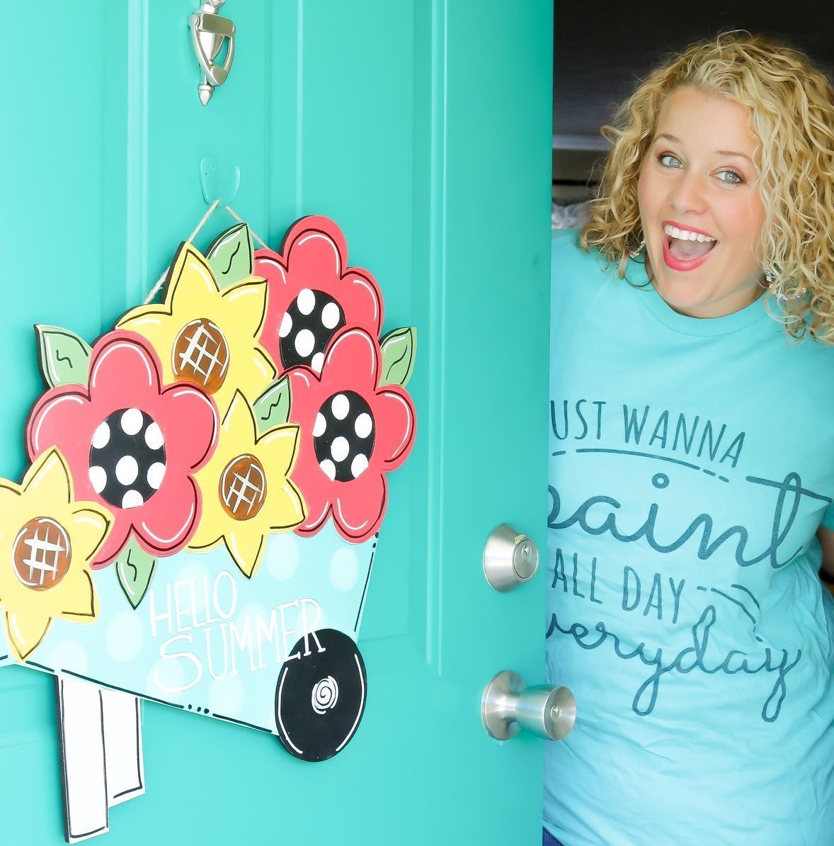 What is a Door Hanger?? Learn How to Paint One With Our DIY Tips!