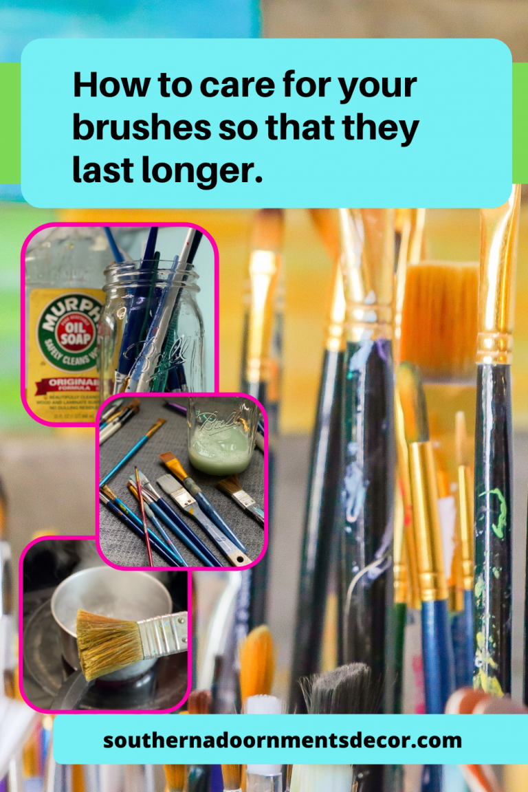 Cleaning paint brushes is important for the longevity of your brushes.
