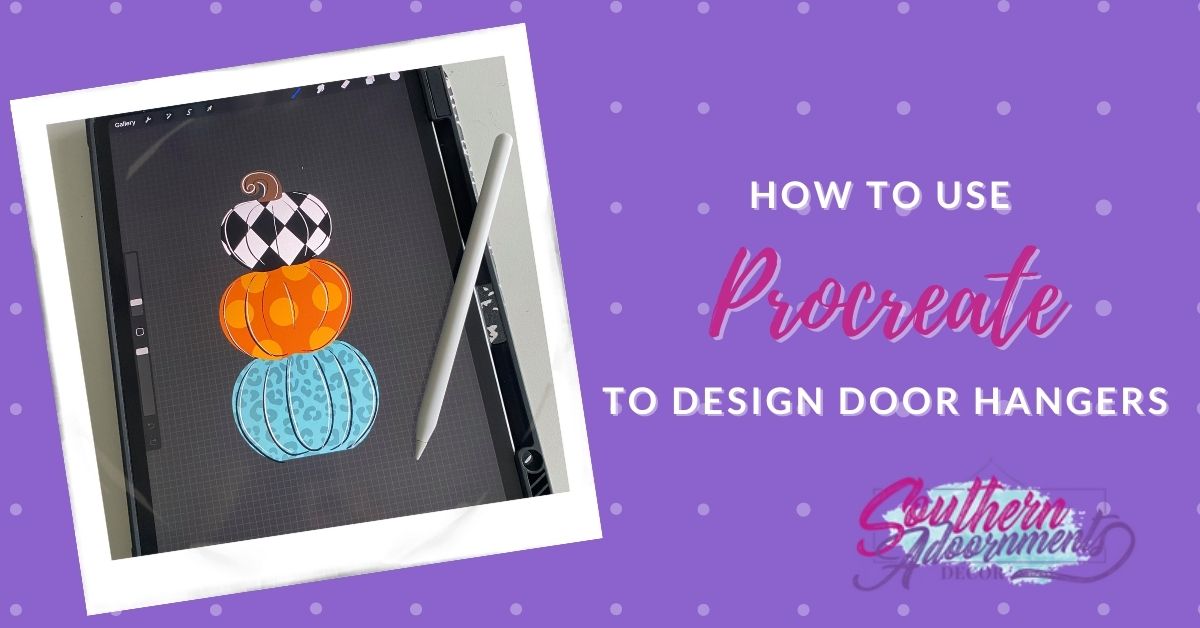 How to Use Procreate to Design Door Hangers