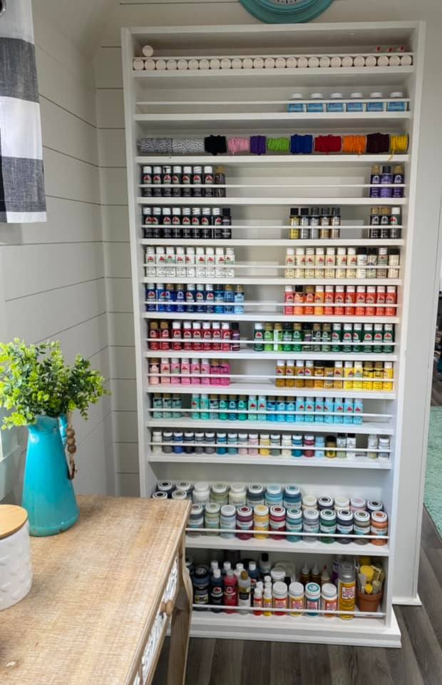Paint Storage Ideas for the Crafter - Part 1 - Southern