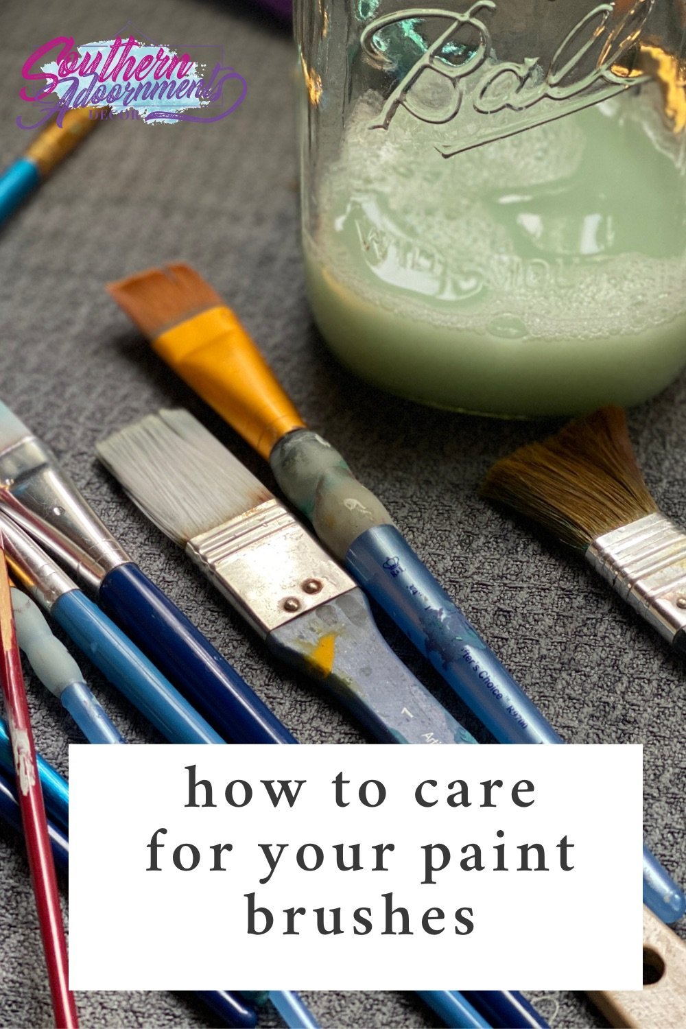 Tips for Cleaning Paint Brushes