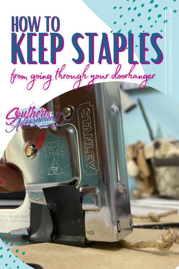 How to Keep Staples From Going Through Your Door Hanger