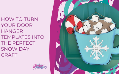 How to Turn Your Door Hanger Templates Into the Perfect Snow Day Craft