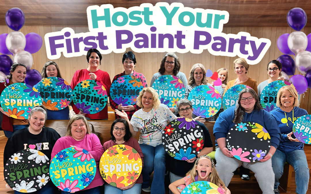 5 Things You Need to Host Your First Paint Party