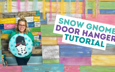 Winter Gnome Door Hanger Tutorial 