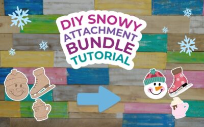 How to Paint Adorable Winter Attachment Pieces for Your Candlestick Stand