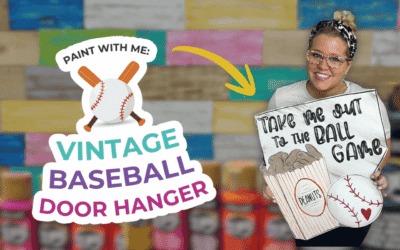 Baseball Door Hanger Template and Tutorial (Step-by-Step for Beginners)