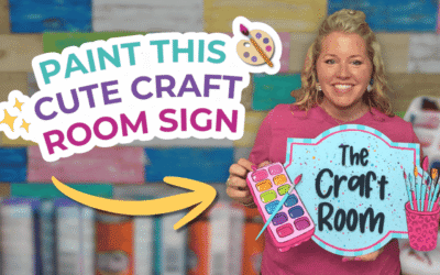 DIY Craft Room Sign: Paint a Colorful Piece You’ll Love Seeing Every Day