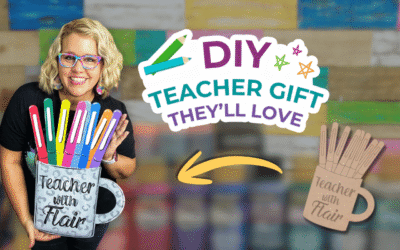 Back to School Door Hanger: Teacher With Flair Tutorial & Tips