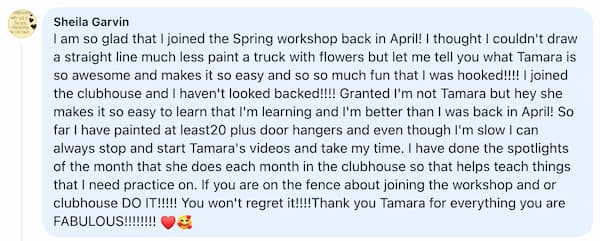 Screenshot 2024-09-12 at 9.35.29 PM Screenshot Testimonial about the Merry and Bright Workshop